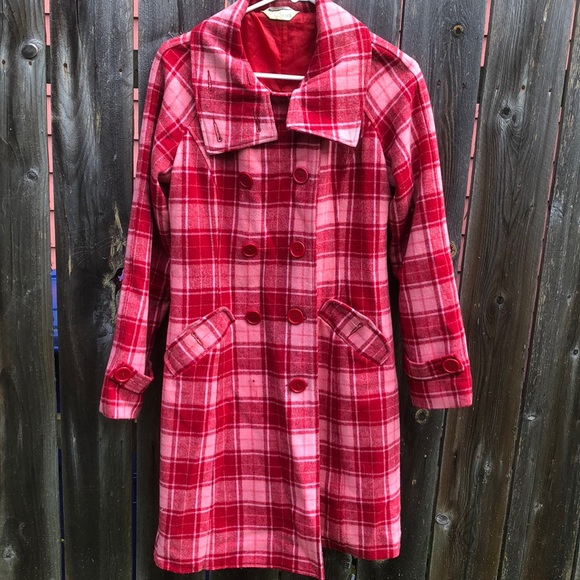 Pink plaid jacket - Picture 2 of 7